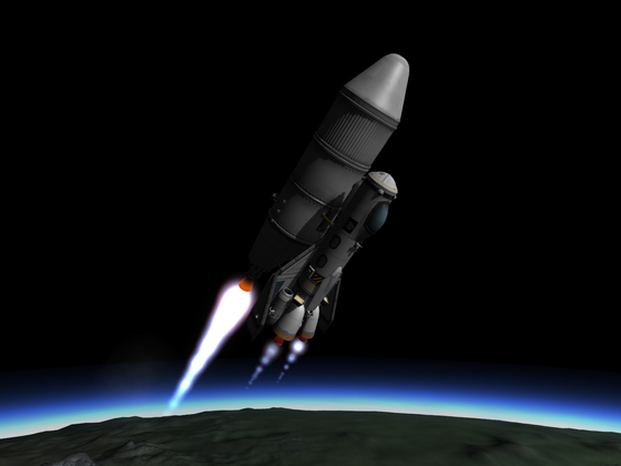 [KSP 1.0.5] - Mk 1 Raumfähre Eisentaube (stock)