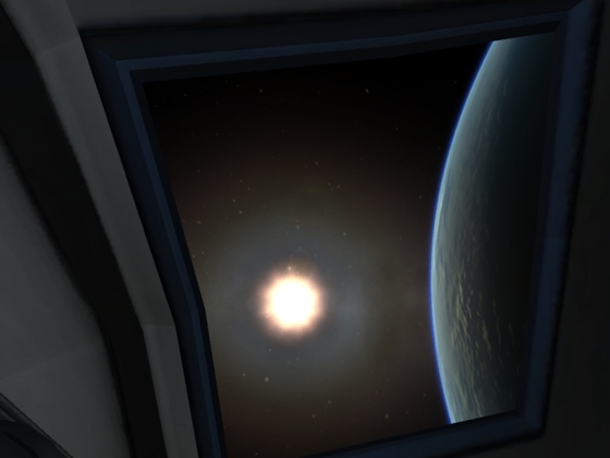 Kerbol aus einem Kerbin-Orbit