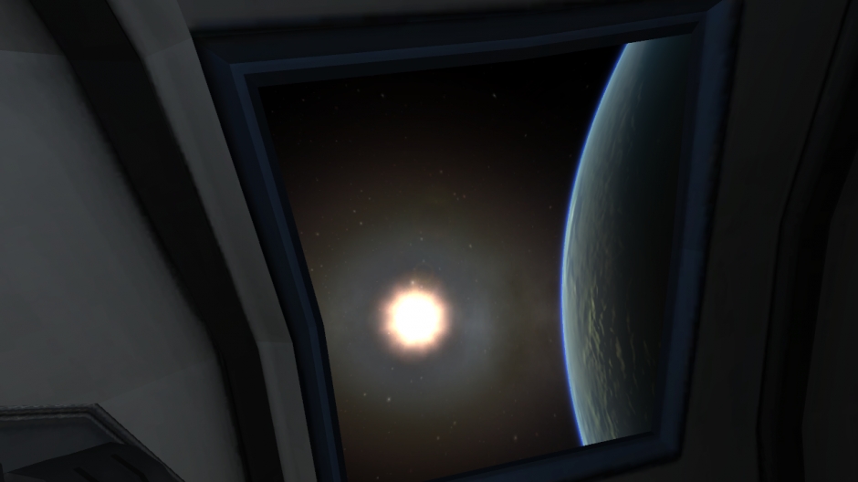 Kerbol aus einem Kerbin-Orbit