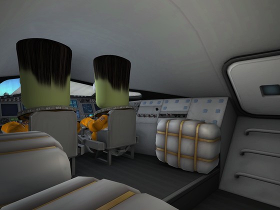 im neuen Cockpit
