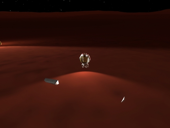 Das was von meiner Rescue-Mission übrig geblieben ist...
