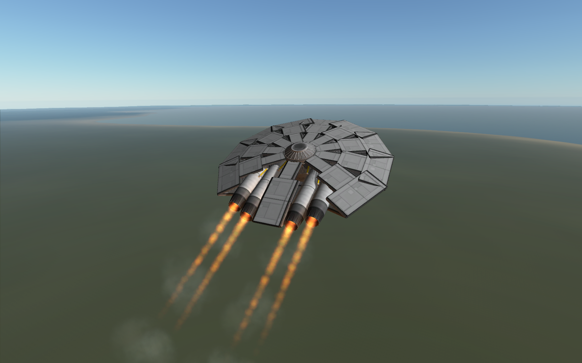 Kerbal Flugscheibe