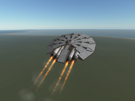 Kerbal Flugscheibe