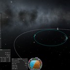 Abbremsen bis Orbitflugbahn Kerbin "trifft" - Stufe 3