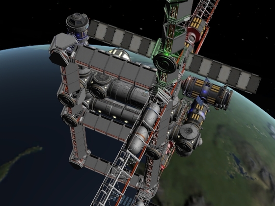 KSP-Freedom mit Hex Truss