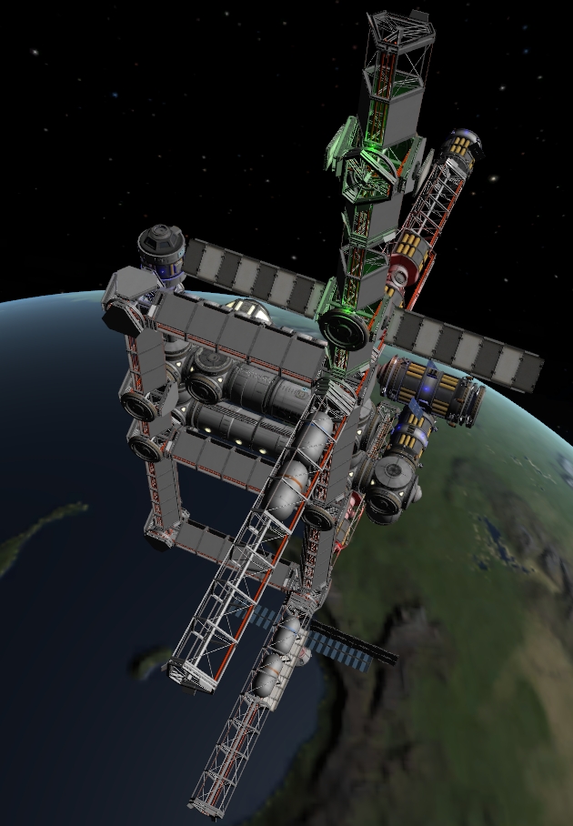 KSP-Freedom mit Hex Truss