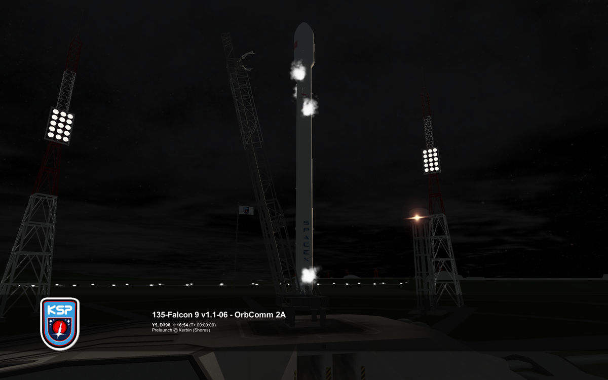 Start Falcon 9 1.1 mit OrbComm 2A #2