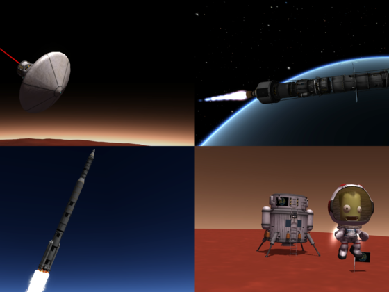 Apollo like Duna Mission