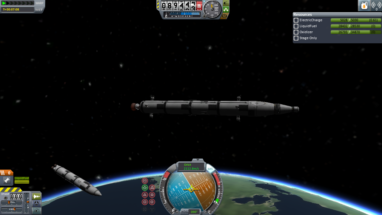 Kostenlose Tankmission nahe Minmus