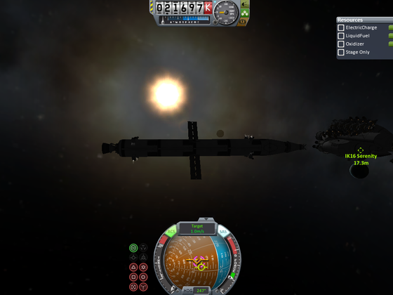 Kostenlose Tankmission nahe Minmus