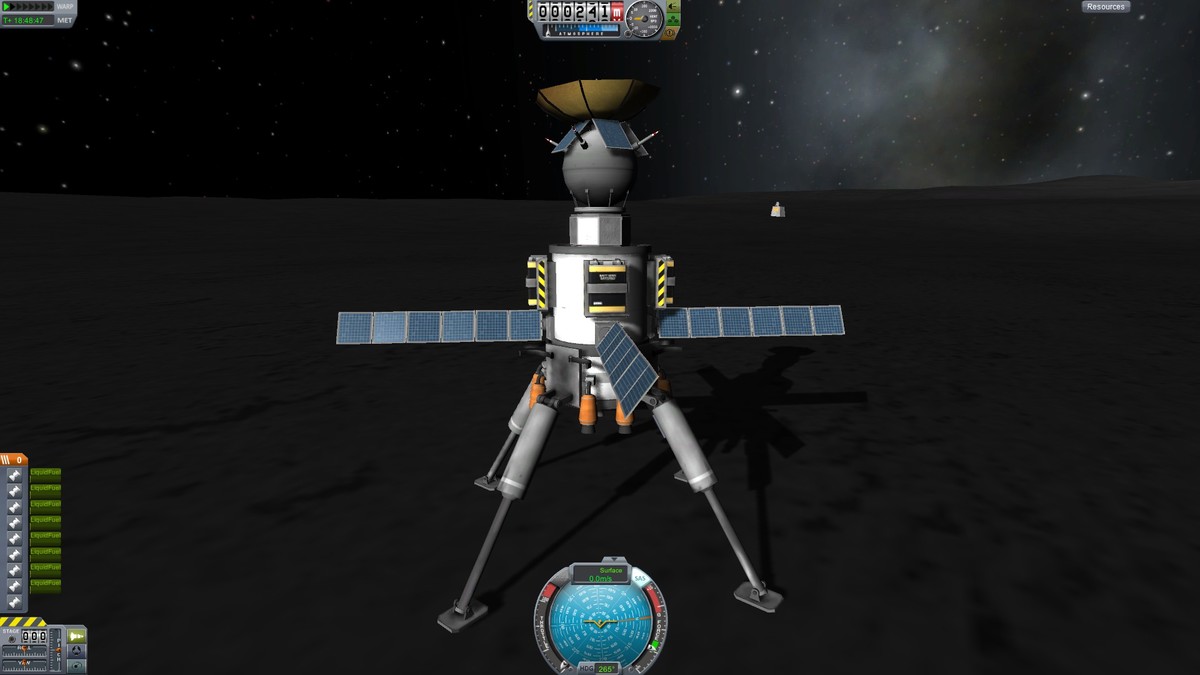 Sonde auf Mun