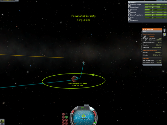 IK16 Serenity Transfer nach Ike