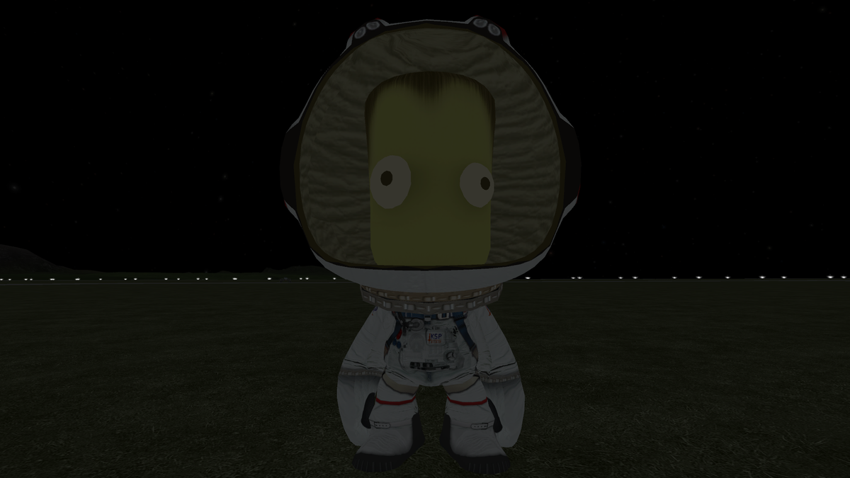 Erfel, der Kerbal ohne Mund