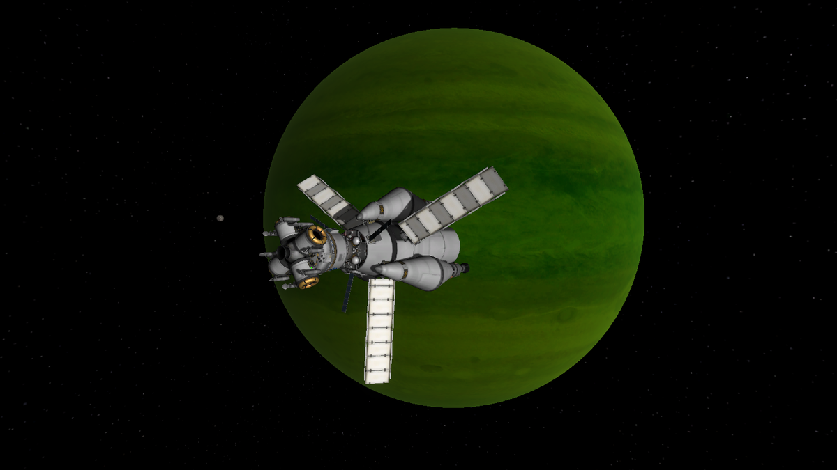 Jool Antriebsstufe und Lander