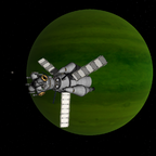 Jool Antriebsstufe und Lander