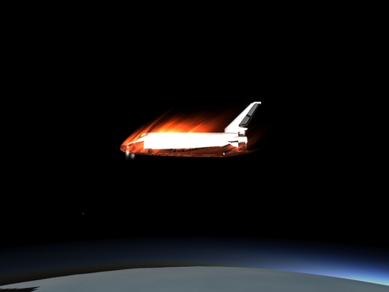 Shuttle Re-Entry