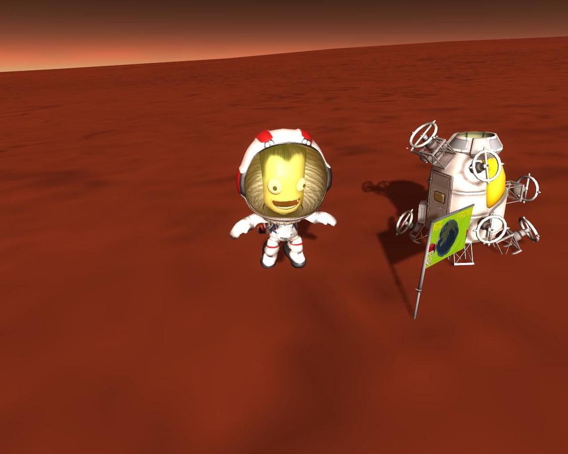 Flagge uffn Mars!