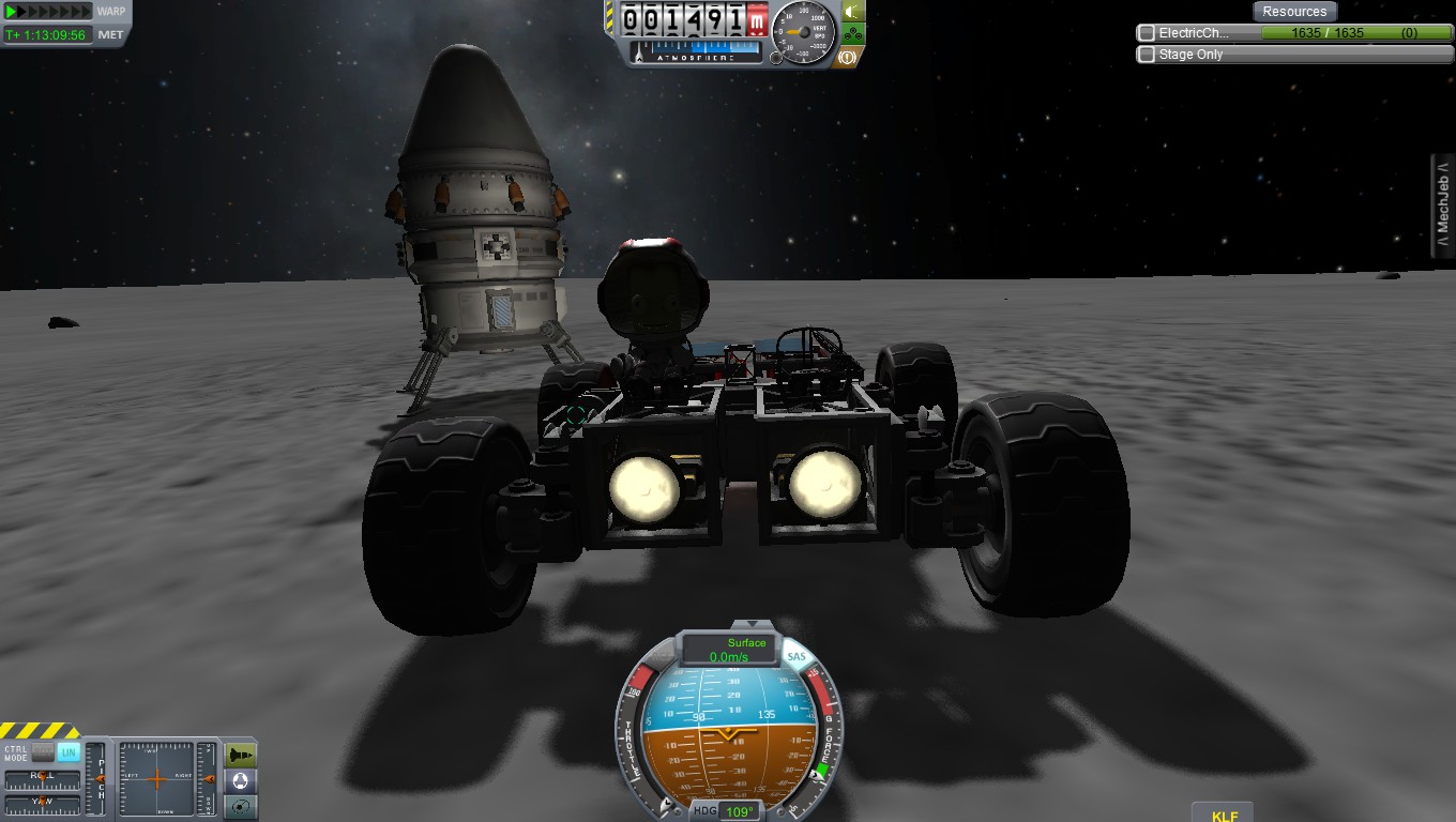 Neuer Rover auf dem Mun