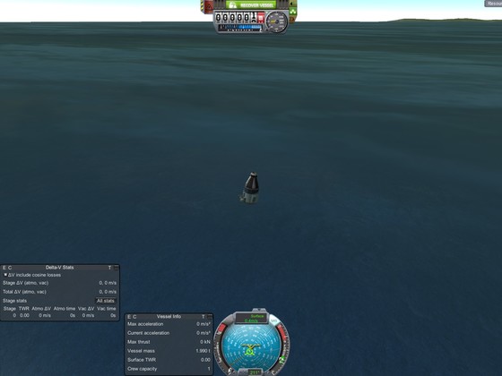 Touchdown @ Kerbin - Stufe 0