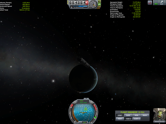 7.kerbin in sicht