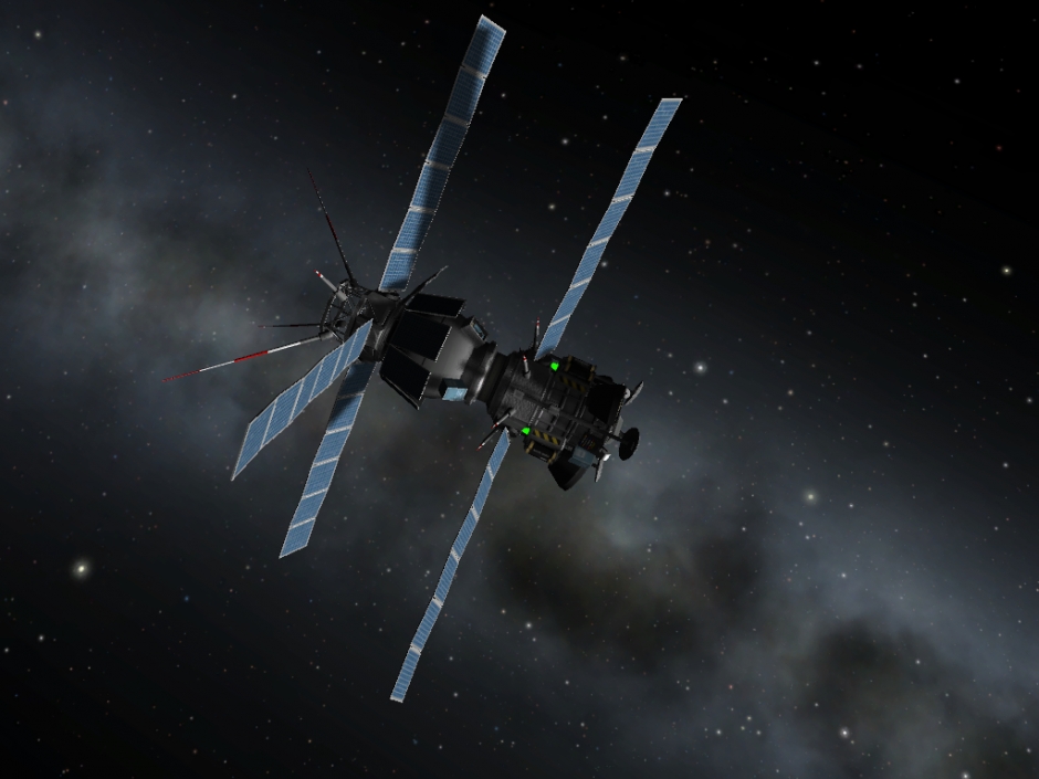 Minmus Explorer mit Lander Oddysey