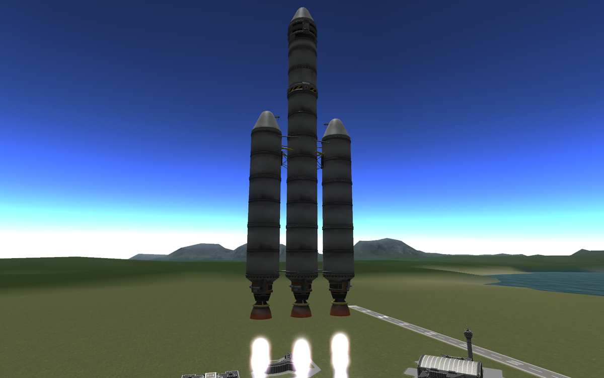 Atlas 1 im Orbit