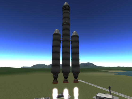 Atlas 1 im Orbit