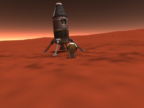 Jebediah Kerman auf Duna