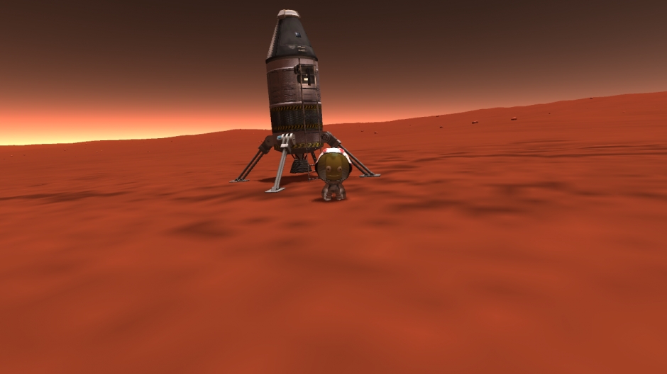 Jebediah Kerman auf Duna