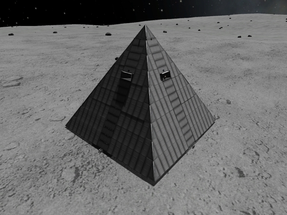 Pyramide auf Mun