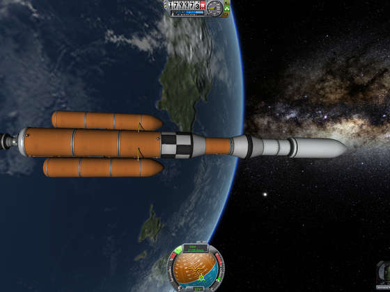 Saturn V 2.0 Mars Transfer Vehicle