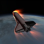 Stock Space Shuttle 1.2.2  Wiedereintritt