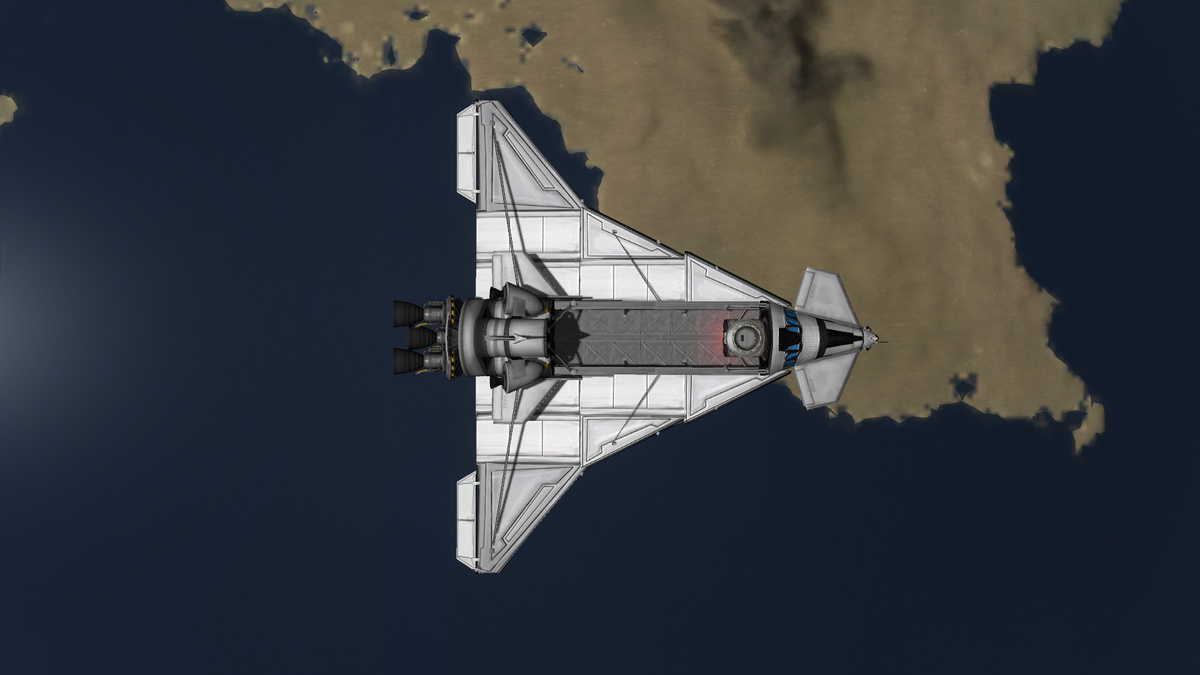 Spaceshuttle (Created and Designed by SydamorHD / Destroyed by Bill, Bob and Jeb)