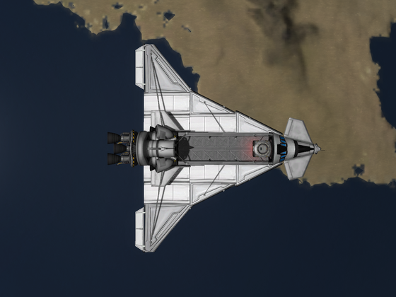 Spaceshuttle (Created and Designed by SydamorHD / Destroyed by Bill, Bob and Jeb)