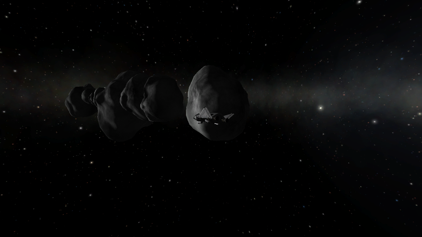 Ist so ein Asteroidenfeld nicht schön..?