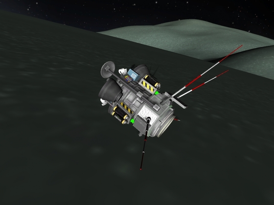 Minmus Explorer mit Lander Oddysey