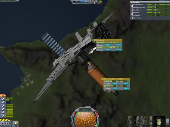 SSTO im Orbit auftanken!