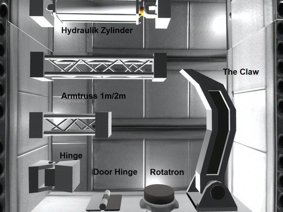 Damned Robotics Bauteile