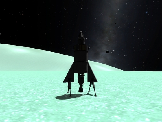 Auf Minmus gelandet