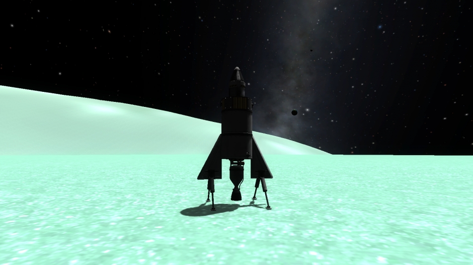 Auf Minmus gelandet