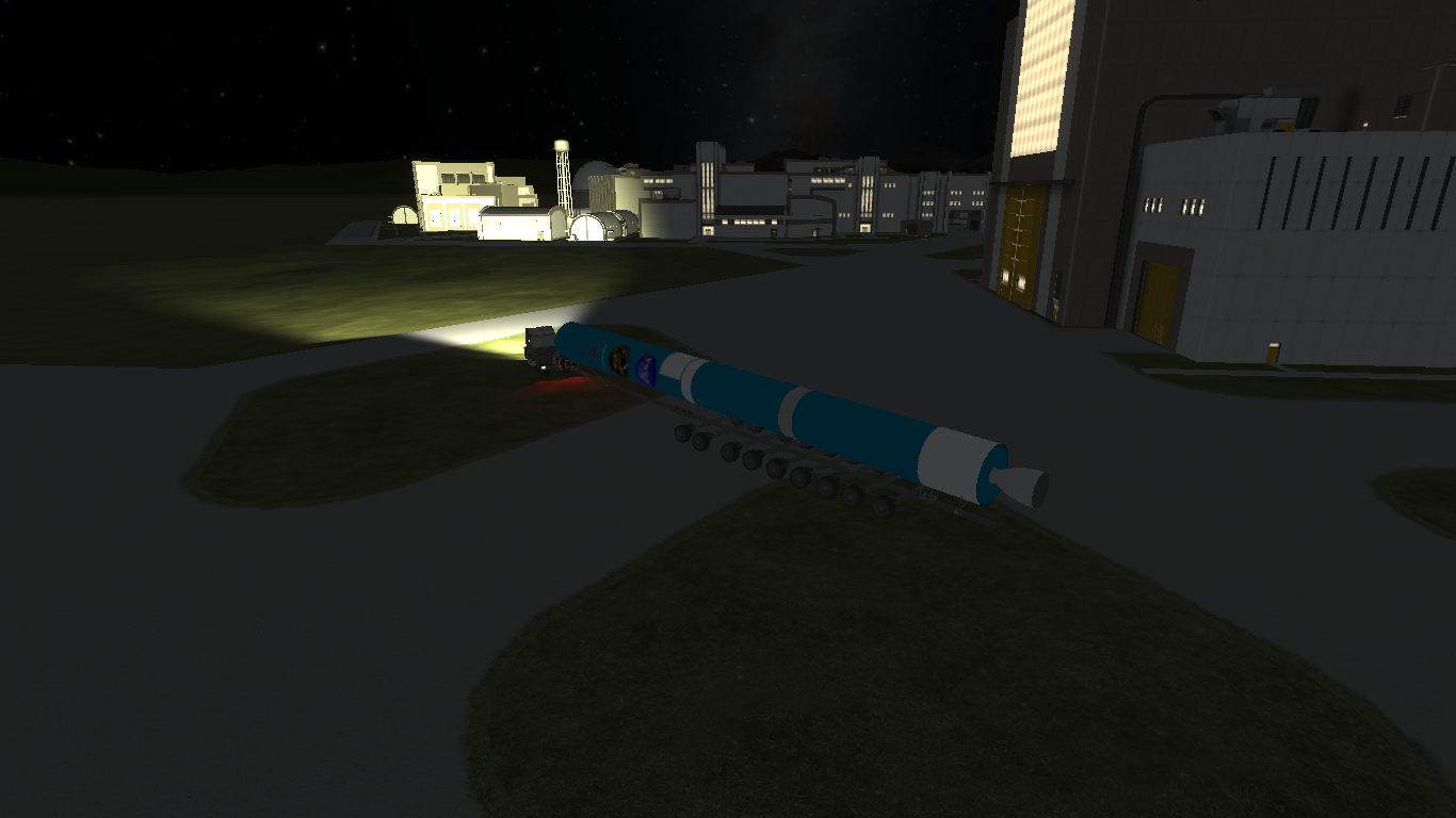 Delta II Hauptstufe am KSC eingtroffen!