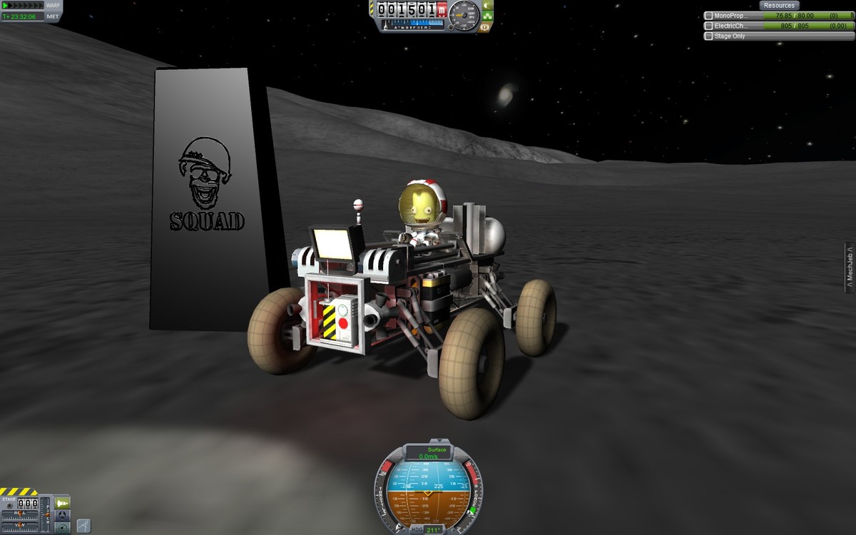 Squad Monolith auf Mun