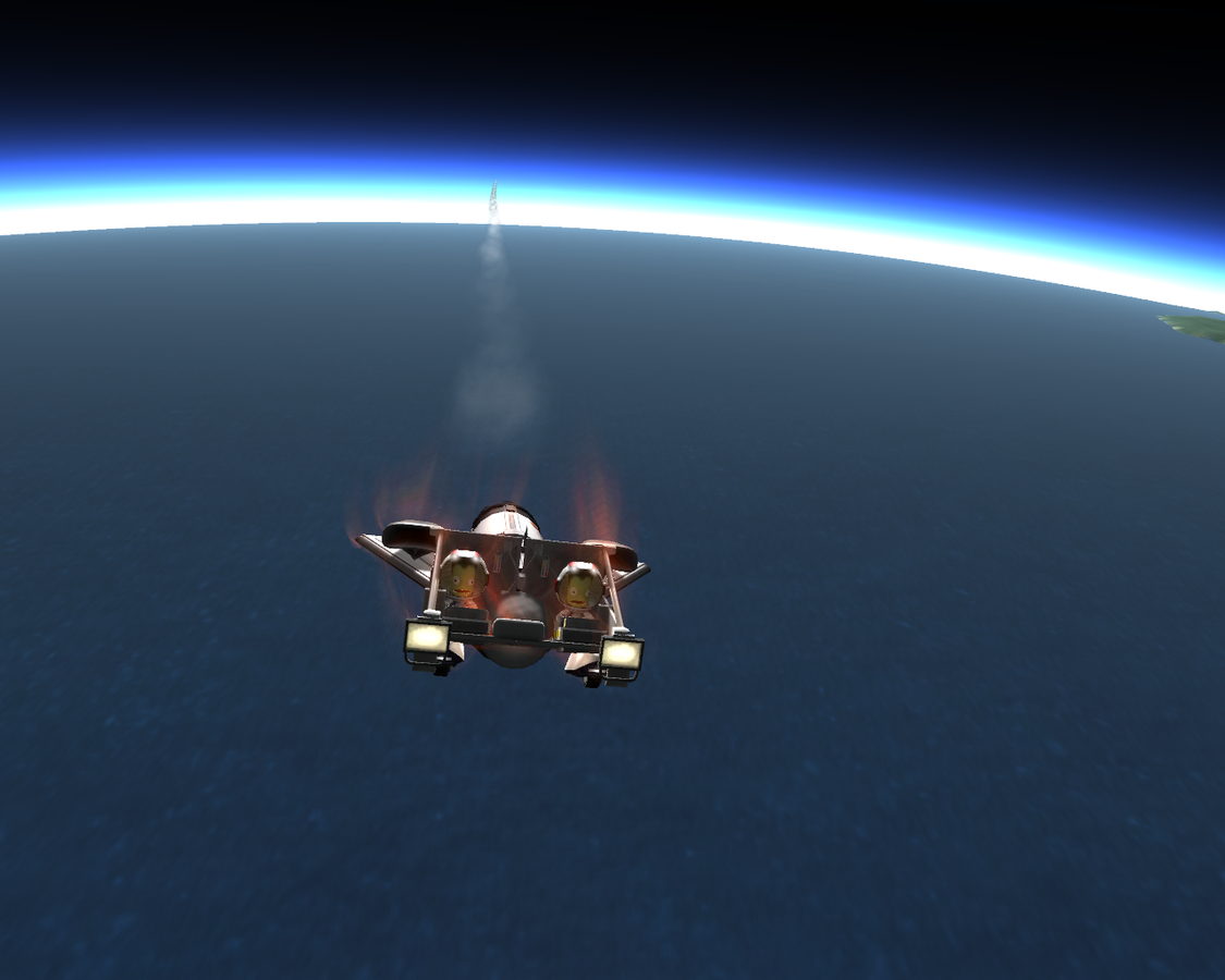 Brennende Kerbals