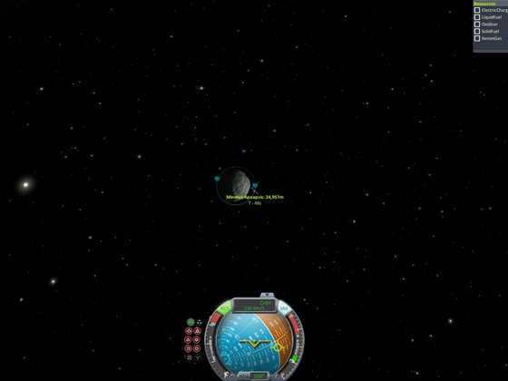 Im Orbit um Minmus