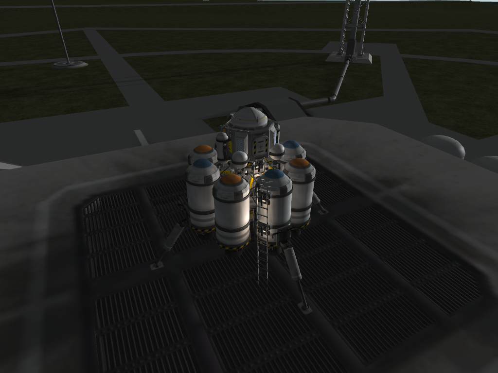 Duna lander 1  testflug