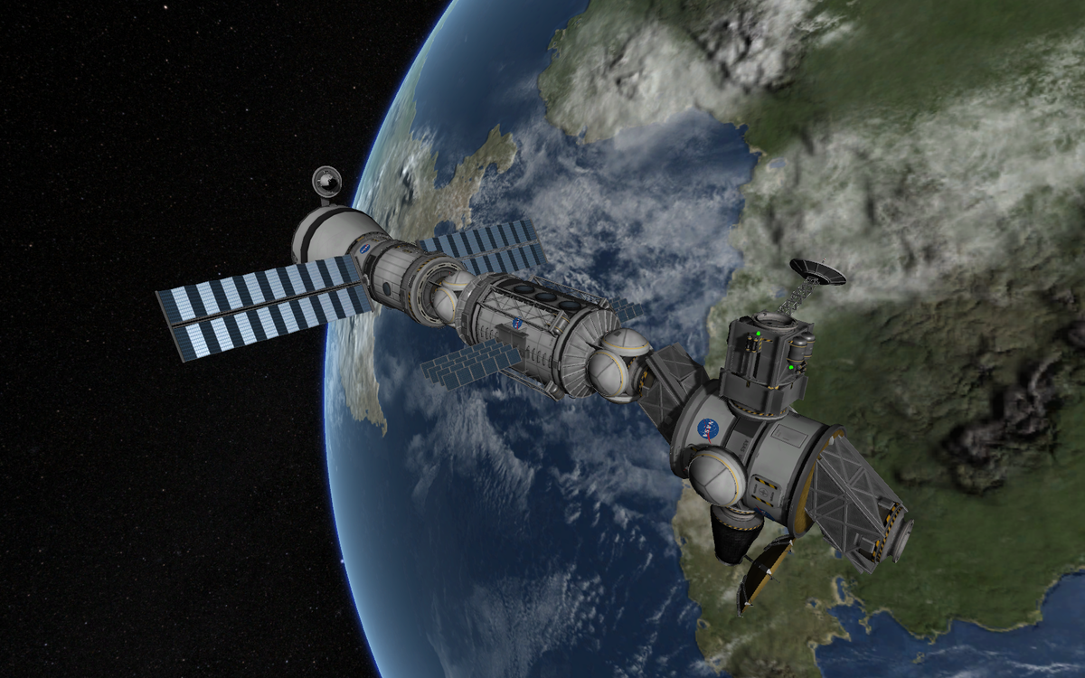 ISS Nachbau - PMA-3 Modul