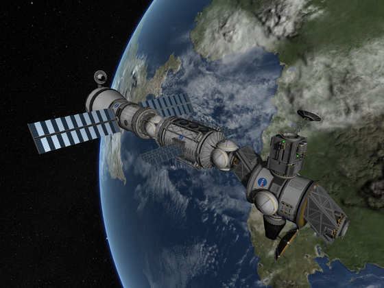 ISS Nachbau - PMA-3 Modul