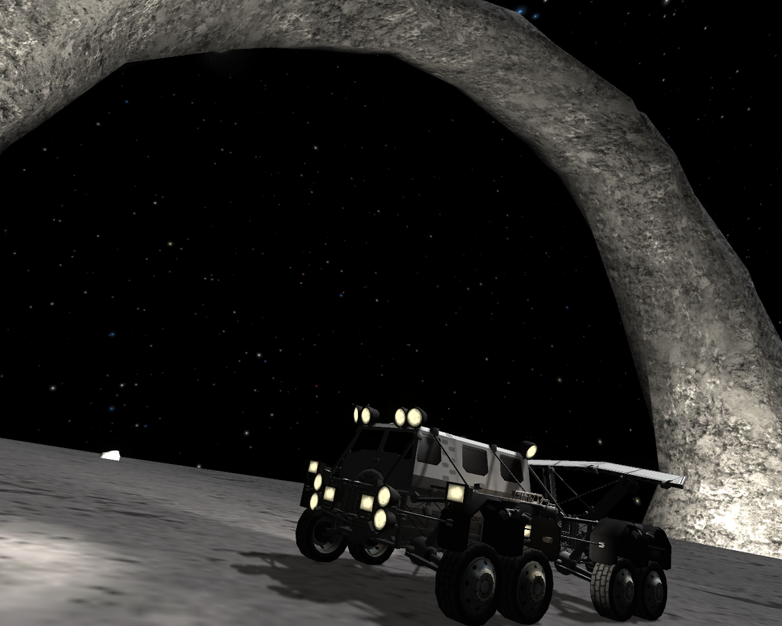 Mun-Truck am Mun-Arch