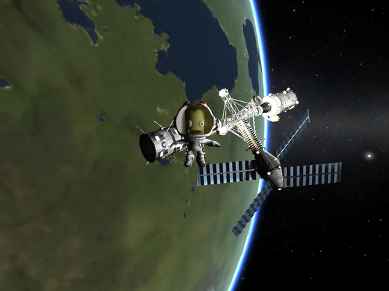 Meine erste Raumstation.