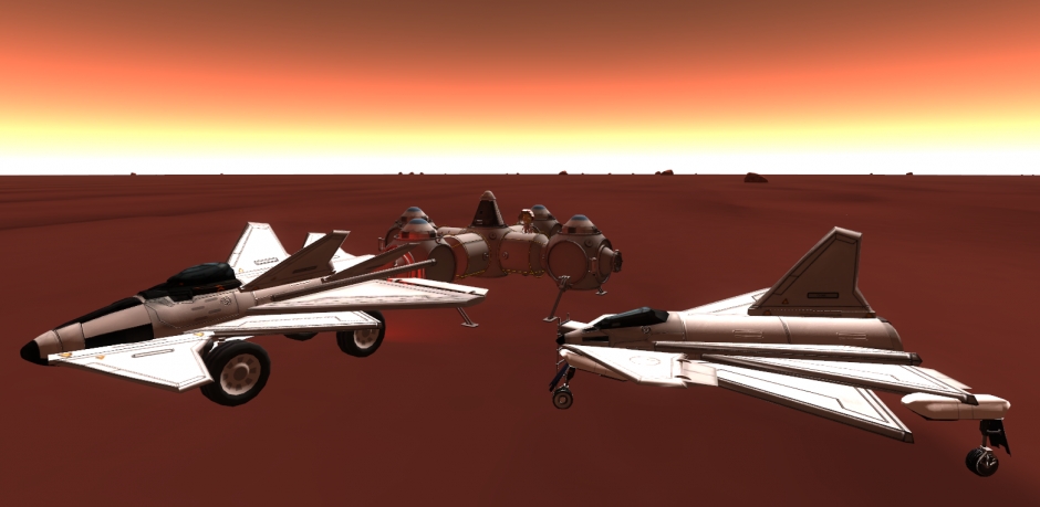 EDB mit Shuttle und Rover